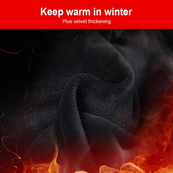 Winter fashion 2022 loose Women Sweatpants Casual Warm Fleece Harem Pants Drawstring Elastic waist hot diamonds Black Trousers - Image 3