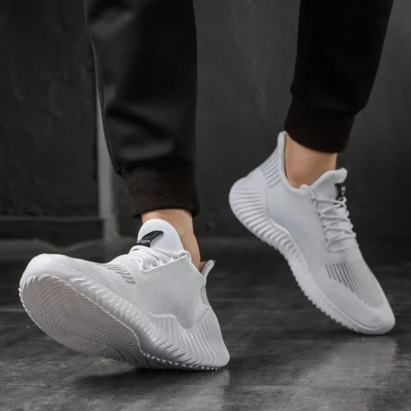 Shoes Men High Quality Male Sneakers Breathable White Fashion Gym Casual Light Walking Plus Size Footwear 2022 Zapatillas Hombre - Image 3