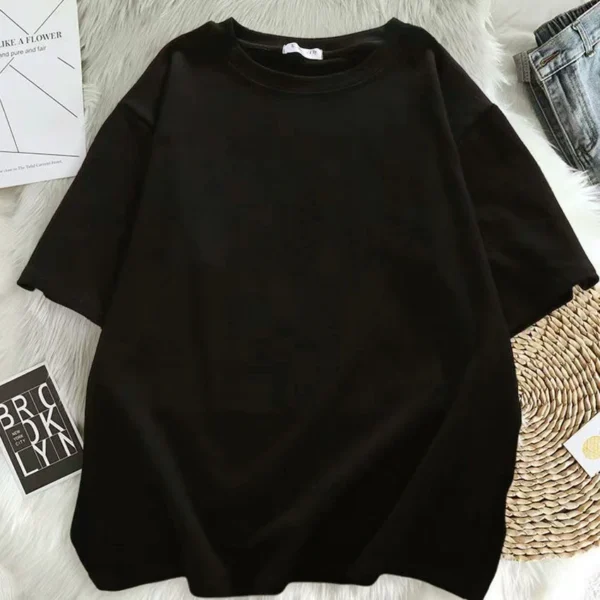 Summer Vintage Women T-Shirt Love Short-sleeved New Casual Female T-shirt Oversized Streetwear Punk Y2k Top Punk Harajuku Tee - Image 6