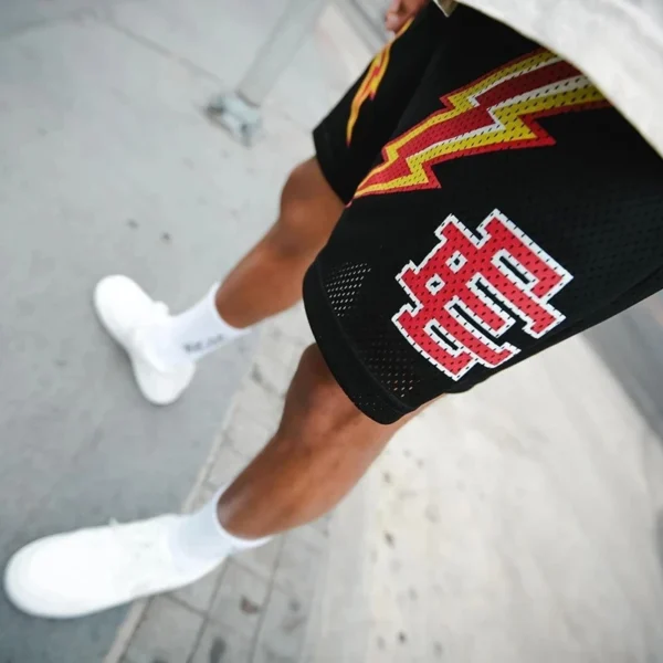 EE Eric Emanuel Men Beach Board Shorts fitness Training Workout Sport Short Pants Women Summer Gym Jogging Mesh Casual Shorts - Image 2