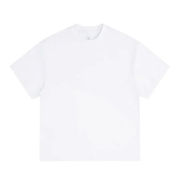 Combed 100% Cotton Casual T-Shirt 8 Pack Men Y2K Summer Short Sleeves Vintage Oversize Tshirt Streetwear Women Tops - Image 4