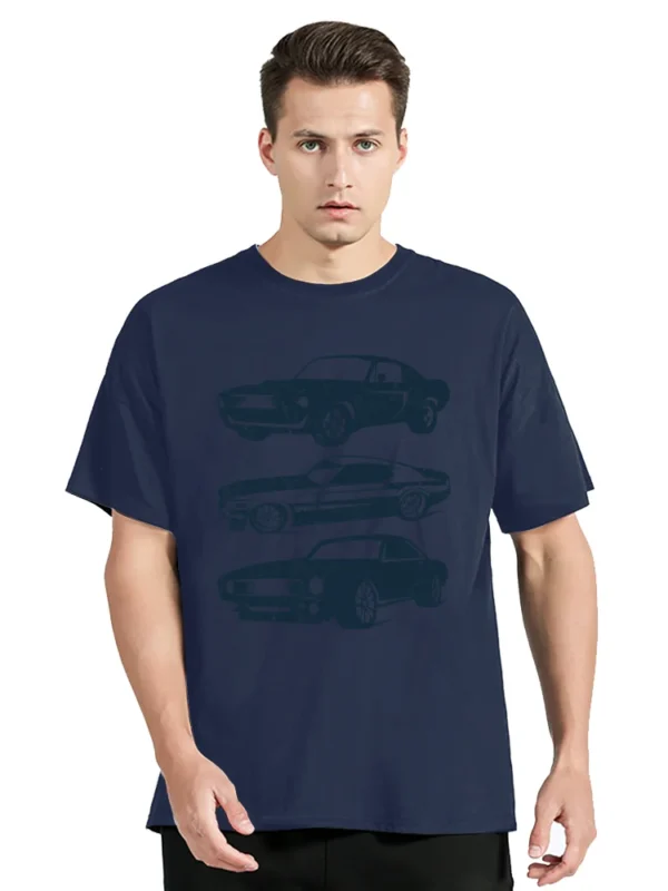 American Muscle Car Speed Lover Cars Fan Racing Driver Rat Premium T-Shirt Oversized Men Clothing Tshirt Fashion Casual T Shirt - Image 4