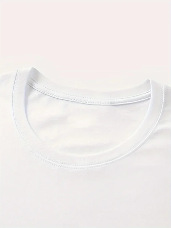 Lemon Print T-shirt Short Sleeve Crew Neck Casual Top for Summer & Spring Women's Clothing - Image 6