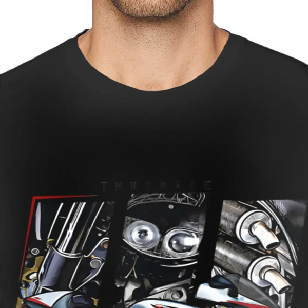 Men's T-Shirts RS 250 Novelty 100% Cotton Tees Short Sleeve Aprilia Racing Italy T Shirt Round Collar Tops Printing - Image 6