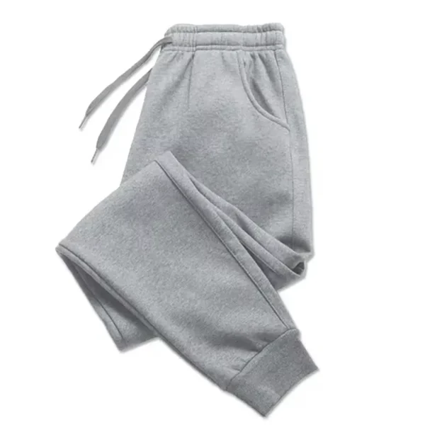 womens Casual Pants Winter Fleece Sweatpants women Running Jogger Sports Gym Trousers Fashion Solid Color Workout Long Pants - Image 4