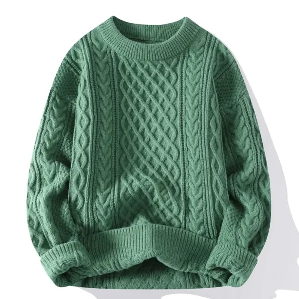 Brand Christmas Sweaters Men Crewneck Sweater Men Pullover Jumpers Fashion Clothing Autumn Winter Tops Men Knitted Sweatshirts - Image 6