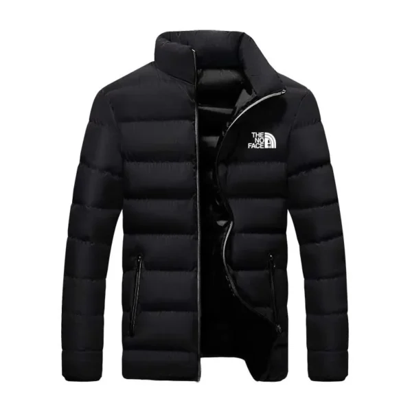 Winter New Thick Men Warm Parka Jackets Casual Men's Outwear Coats Solid Stand Collar Male Windbreak Cotton Padded Down Jacket - Image 5
