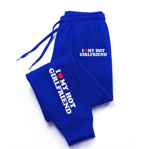 I Love My Hot Girlfriend Printing Sweatpant Creative Fleece Sweatpants For Women Autumn Fashion Sweatpants For Women Sportswear - Image 4