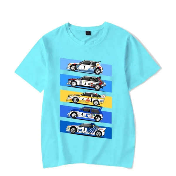1986 Group B Rally Cars Funny Tee T-Shirts Fashion Summer Men Short Sleeve T Shirts Black Tops Tees Hip Hop Streetwear Camisetas - Image 6