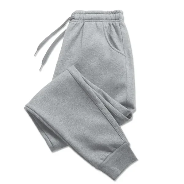2025 Hot Sale Women Pants Winter Running Pants Joggers for Men Sweatpant Sport Jogging Fitness Gym Fleece Solid Color Trousers - Image 2