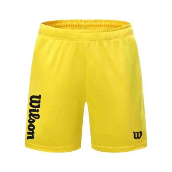 2024 New Men's Fitness Training Shorts Summer Quick-dry Tennis Shorts Outdoor Badminton Sportswear Men's Large Drawstring Shorts - Image 2