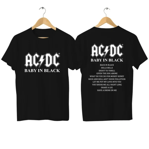 2025 AC PWRDUP Live DC Print Tshirt Graphic Brand T Shirts Women Male Cotton Hip Hop Fashion Oversized T-shirts Summer Clothes - Image 4