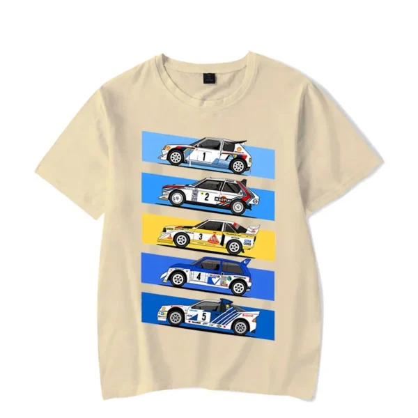 1986 Group B Rally Cars Funny Tee T-Shirts Fashion Summer Men Short Sleeve T Shirts Black Tops Tees Hip Hop Streetwear Camisetas - Image 5