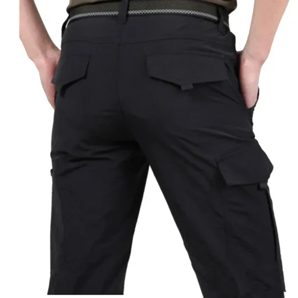 Thin Men's Dry Army Waterproof Casual Trousers Pants Tactical Work Spring Summer Joggers Quick Military Cargo Breathable - Image 4