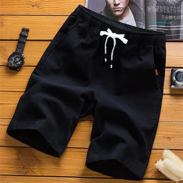 Fashion Men Shorts Summer Casual Shorts For Men Beach Pants Running Sport Short Men's Straight Pants Mens Shorts Male Sweatpant - Image 4