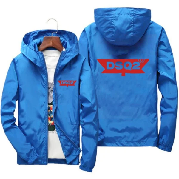 2024New Brand DSQ2 Spring Fall Casual Jackets Men Fashion Coats Large Size Windbreaker Bomber Jacket Male Army Outdoors Clothes - Image 5