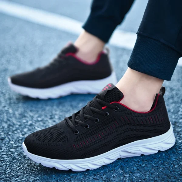 Men's casual sneakers Tennis trainers comfortable lightweight breathable fashion walking men's plus-size running shoes39-46 - Image 6