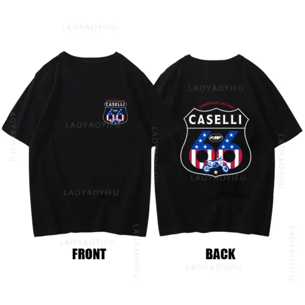 Hot Sale Summer Mens Round Neck Fashion Clothing Short Sleeves 100%Cotton T Shirt Cool Top FMF Racing Exhaust Ama Motocross Tee - Image 5