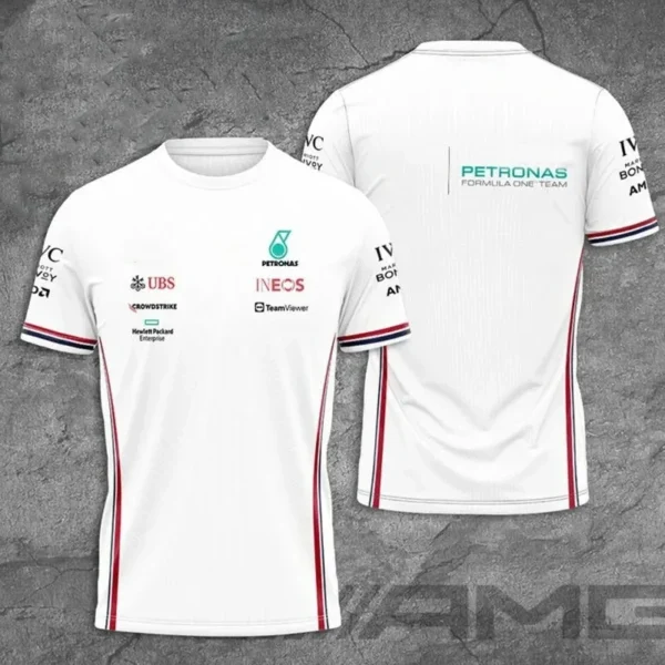 Hot Selling 3D Extreme Sports Racing Team Racing Suit T-shirt Men's and Women's Quick Drying Short Sleeves Quick-Drying T-Shirt - Image 4