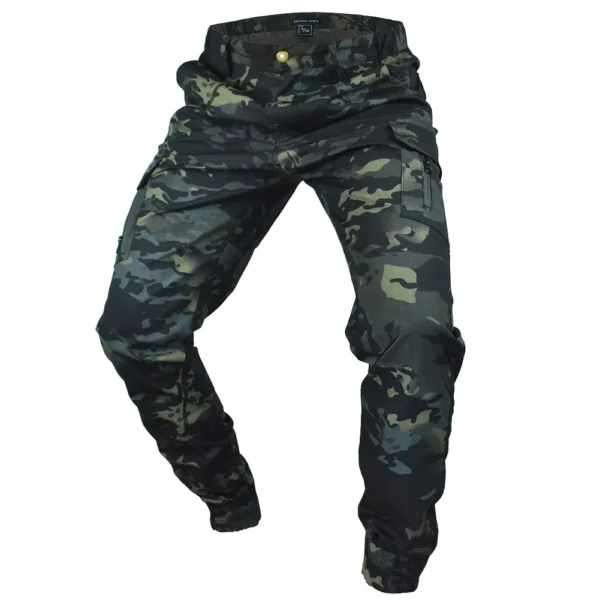 Mege Tactical Camouflage Joggers Outdoor Ripstop Cargo Pants Working Clothing Hiking Trousers Men's Streetwear - Image 2