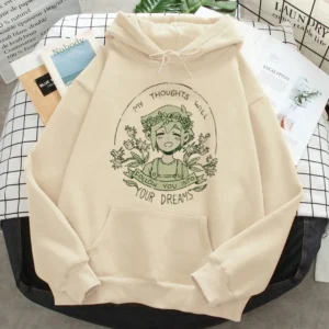 Omori hoodies women funny Winter sweat y2k graphic sweater women Kawaii tracksuit sweatshirt hoodie plus size