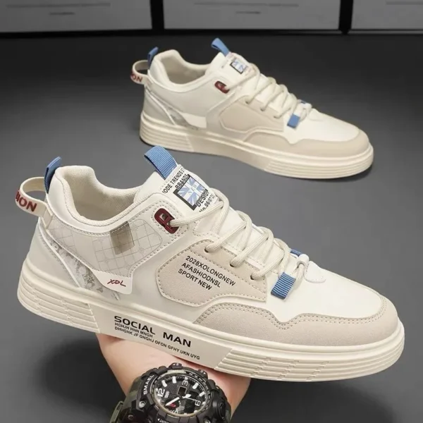New Casual Shoes for Men Fashion Men Sneakers Brand Good Quality Men's Shoes Comfortable Non-slip Man Flats Skateboard Shoes2024
