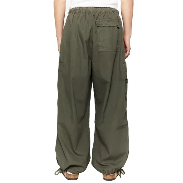Men s Elastic Waist Loose Fit Lightweight Workwear Cargo Pants Hip Hop Casual Baggy Sweatpants - Image 4