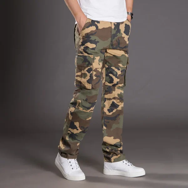 Men's Cargo Pants Summer Spring Cotton Work Wear New In Large Size 6XL Casual Climbing Joggers Sweatpants Hombre Autumn Trousers - Image 4