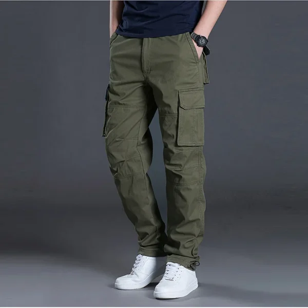 Men's Cargo Pants Summer Spring Cotton Work Wear New In Large Size 6XL Casual Climbing Joggers Sweatpants Hombre Autumn Trousers - Image 3