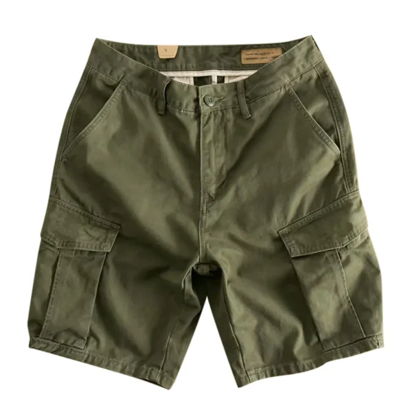 Shorts For Men Trendy Cargo Casual Quarter Pants Permeable Pocket Shorts Ropa De Hombre Trousers Pants For Men Plus Size - Image 2