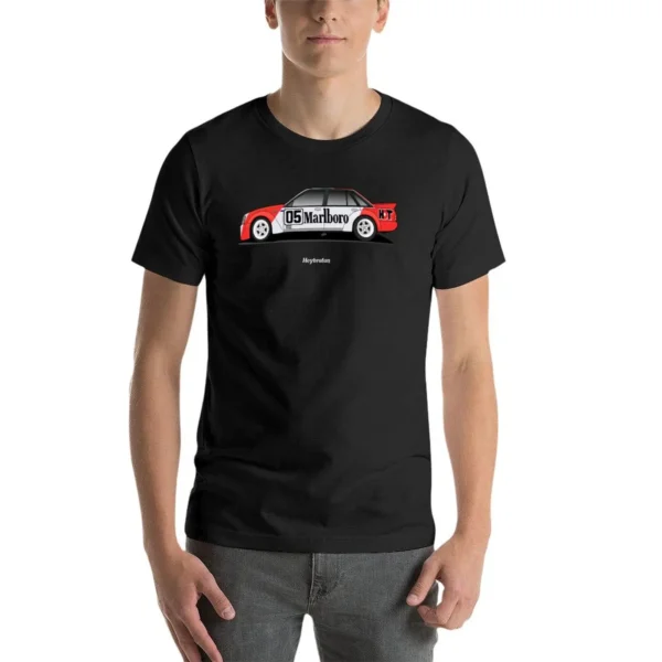 Holden VK Commodore Bathrust Racing Car Vector Art T-Shirt cute clothes aesthetic clothes heavy weight t shirts for men - Image 4