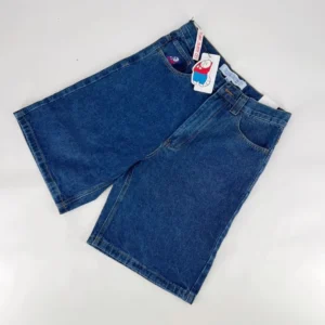Woman Denim Shorts Y2k Summer Korean Big Boy Blue Pants Harajuku Vintage Low Waist Shorts Jeans 2000s Trashy Clothes Cargo Mujer