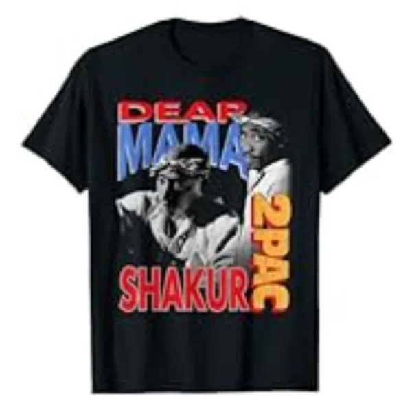 2PAC Tupac All Eyez On Me 2024 Rapper Hip Hop New Graphic Men's T Shirts Harajuku Y2K My Body My Choice Pro Choice Oversized - Image 2
