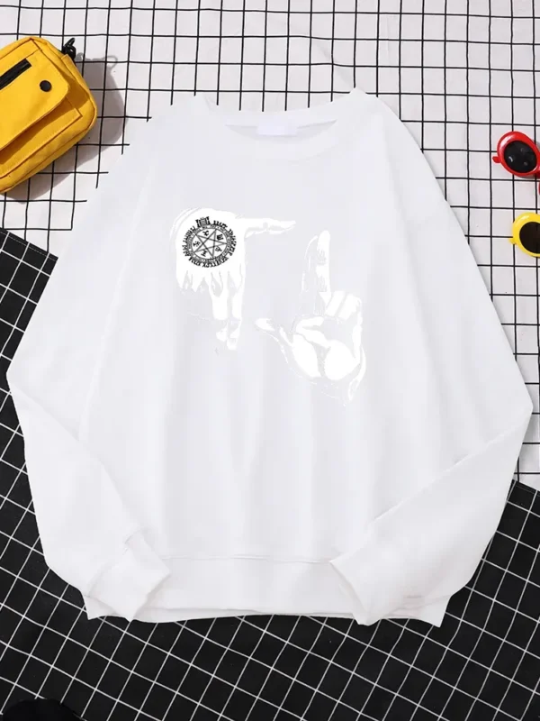Mayinmoral Alucard Hellsing Printed Clothing Street O-Neck Sweatshirt Autumn Pullover Fashion Casual HoodiesMen Women Plus size - Image 6
