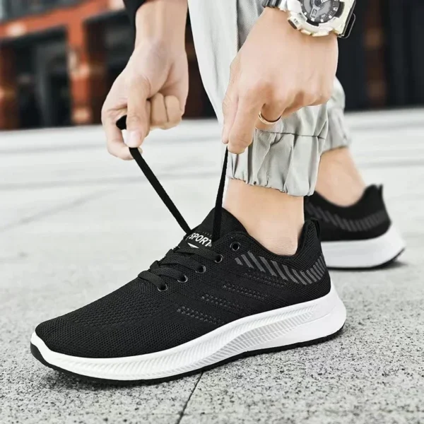 2024 Casual Slip on Fashion Sneakers Breathable Running Shoes Outdoor Walking Training Tennis Shoes for Men Casual Sneakers - Image 6