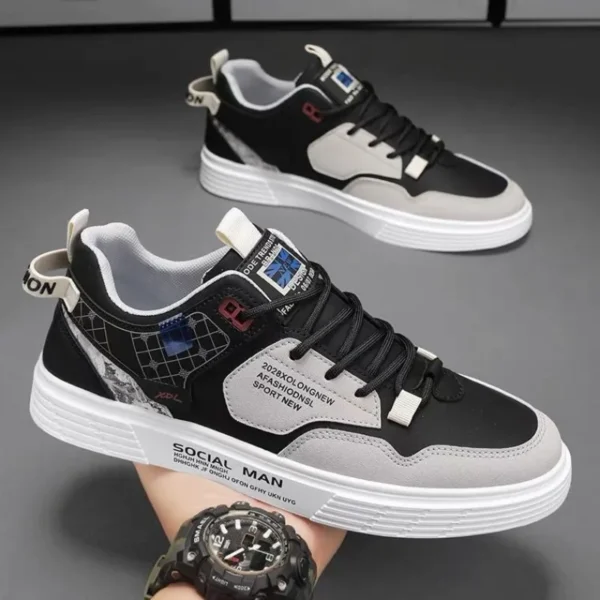 New Casual Shoes for Men Fashion Men Sneakers Brand Good Quality Men's Shoes Comfortable Non-slip Man Flats Skateboard Shoes2024 - Image 2