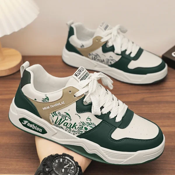 Men's Sports Shoes Casual Running Shoes for Men New Breathable Thick Sole Tennis High Quality Comfortable Skate Shoes Zapatos - Image 3