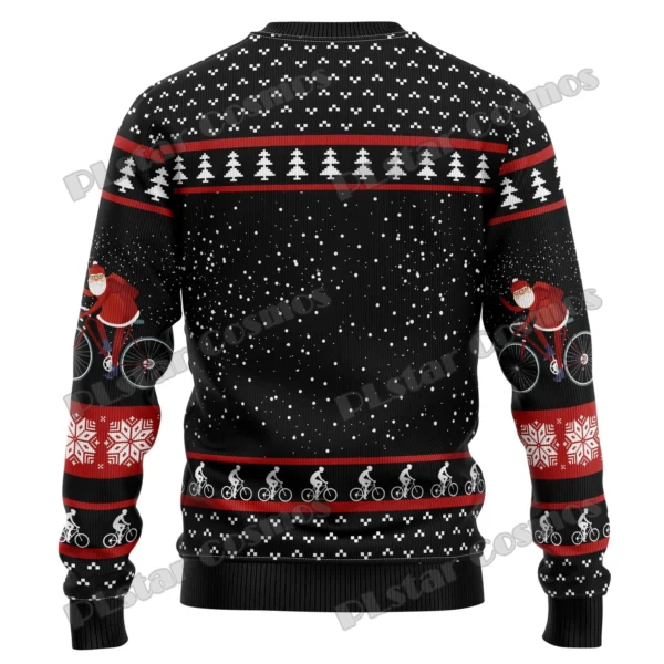 Santa Claus Jesus Friend 3D Printed Men's Crewneck Ugly Christmas Sweater Winter Unisex Casual Warm Knit Pullover Sweater MY12 - Image 6