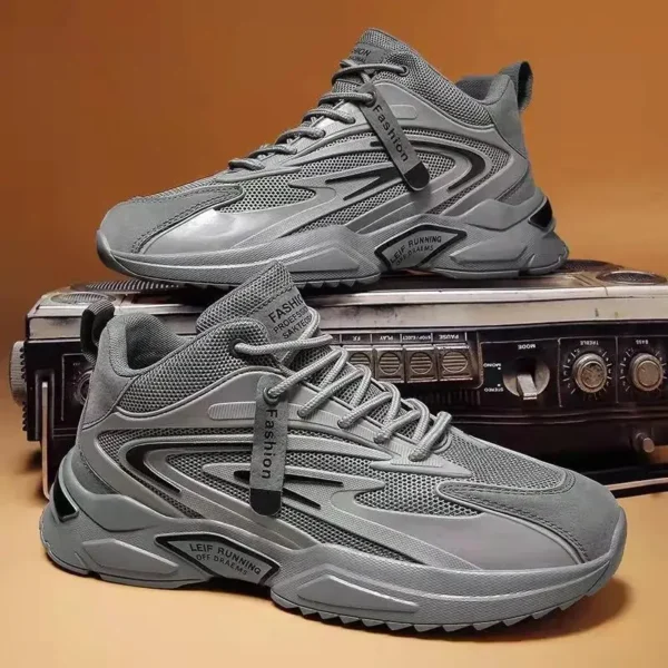 Men's Shoes Sneakers 2024 Autumn New Trend Breathable Mesh Lace Up Running Shoes Fashion Casual Sports Shoe Zapatillas De Hombre - Image 5