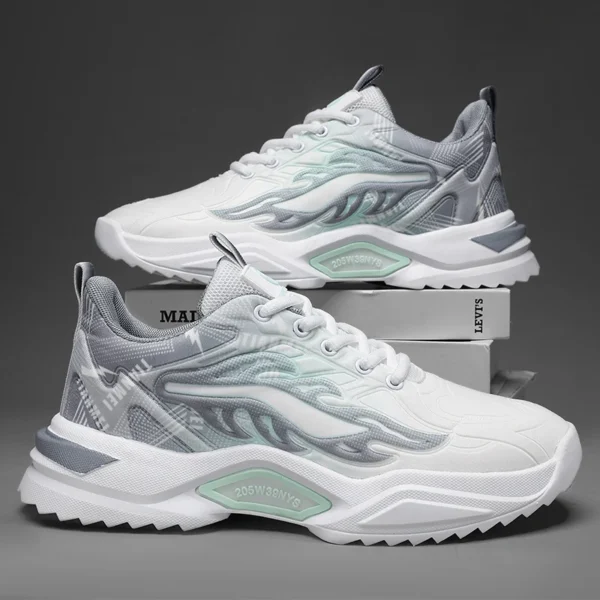 Men's Soft Breathable Sneakers Men Gym Workout Sneakers Men's Cushioning Anti-Slip Running Shoes Hot Selling Men Free Shipping - Image 3