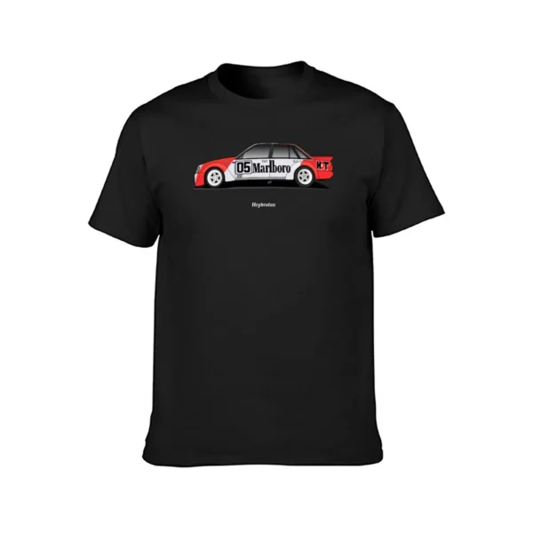 Holden VK Commodore Bathrust Racing Car Vector Art T-Shirt cute clothes aesthetic clothes heavy weight t shirts for men - Image 2