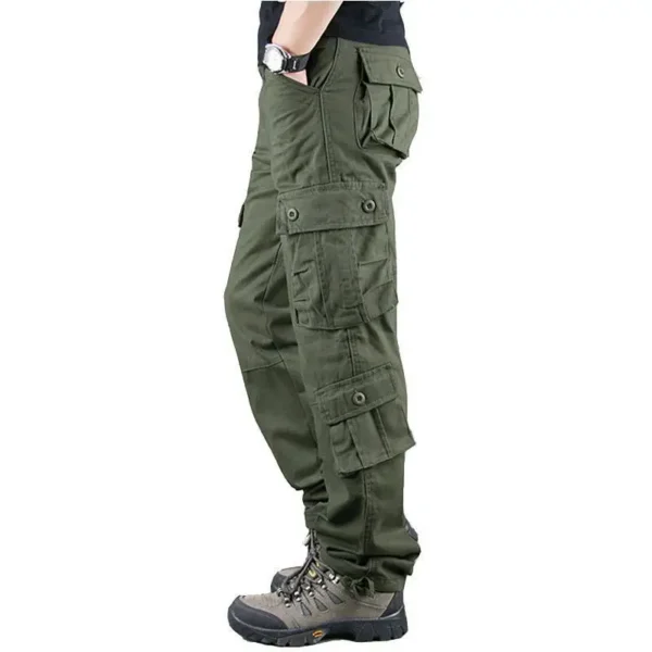 2022 Spring Summer Autumn Winter Men's Cargo Pants Khaki Military Pants Casual Cotton Tactical Pants Large Military Pants Homme - Image 4