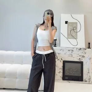 New Striped Casual Pants