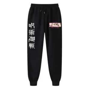 Women Sweatpants Japanese Anime Jujustu Kaisen Print Fleece Joggers For Men Trousers Fitness Workout Running Pants Unisex 2025