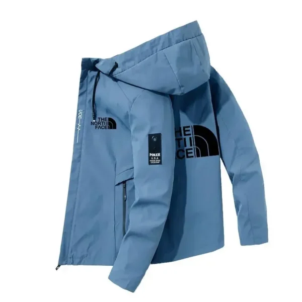 2024 new spring and autumn men's windproof jacket casual hooded jacket high quality outdoor sports men's high-end jacket - Image 3