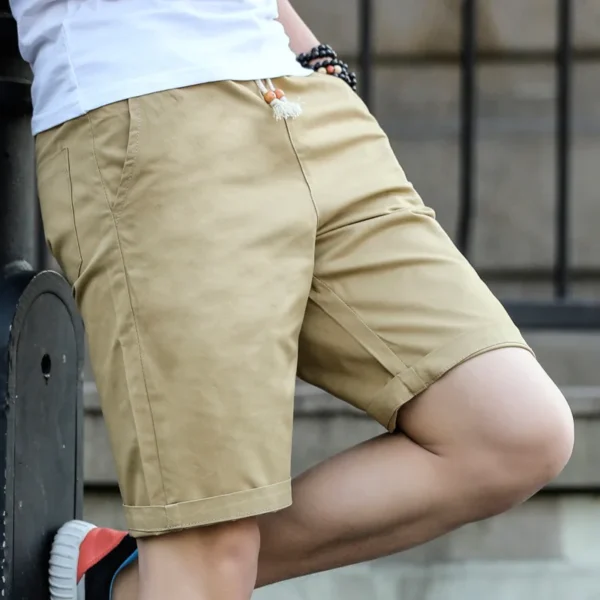 Shorts for men's summer casual 5/5 medium pants, shorts for sports beach pants, trendy loose fit large shorts - Image 5