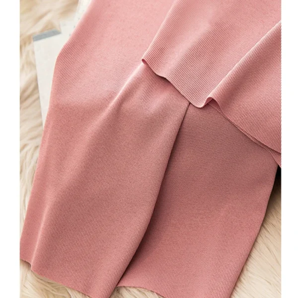 Ice Silk Wide-Leg Pants Women Cool Sweatpants Summer Thin Pleat Loose Straight Pants Office Lady Casual Drawstring Long Trousers - Image 5