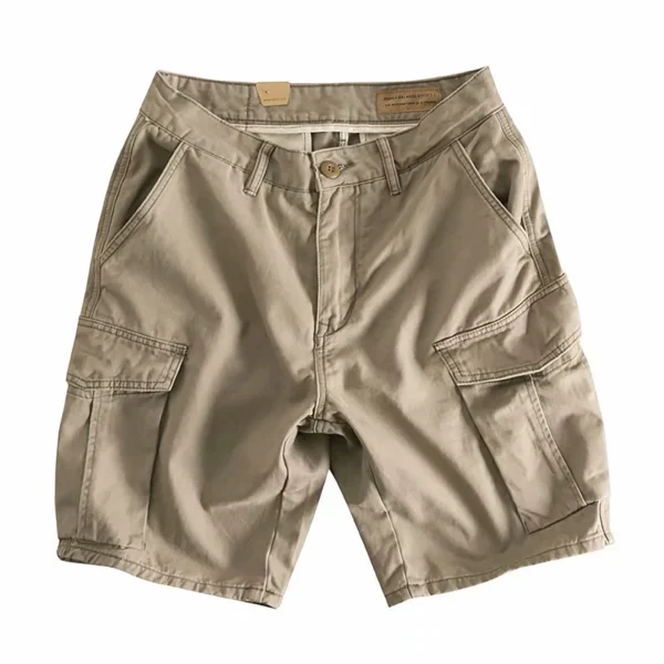 Shorts For Men Trendy Cargo Casual Quarter Pants Permeable Pocket Shorts Ropa De Hombre Trousers Pants For Men Plus Size