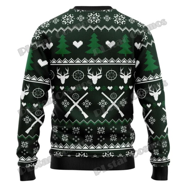 PLstar Cosmos Christmas Beer Season 3D Printed Men's Ugly Christmas Sweater Winter Unisex Casual Warm Knitwear Pullover MY20 - Image 4