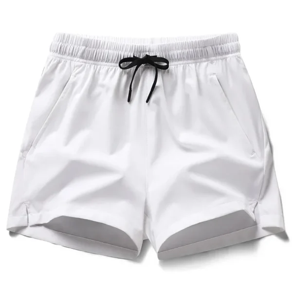 Summer Mens Sports Sweatpants casual Shorts Pockets Basic Solid Color Lightweight Pants Jogging Beach Shorts Men - Image 5